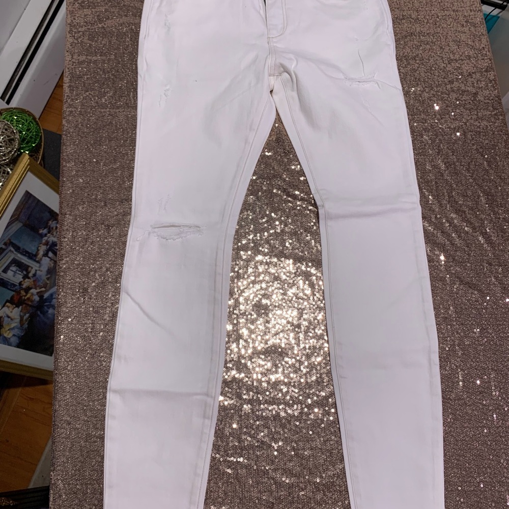 SER.O.YA White Denim Jeans
